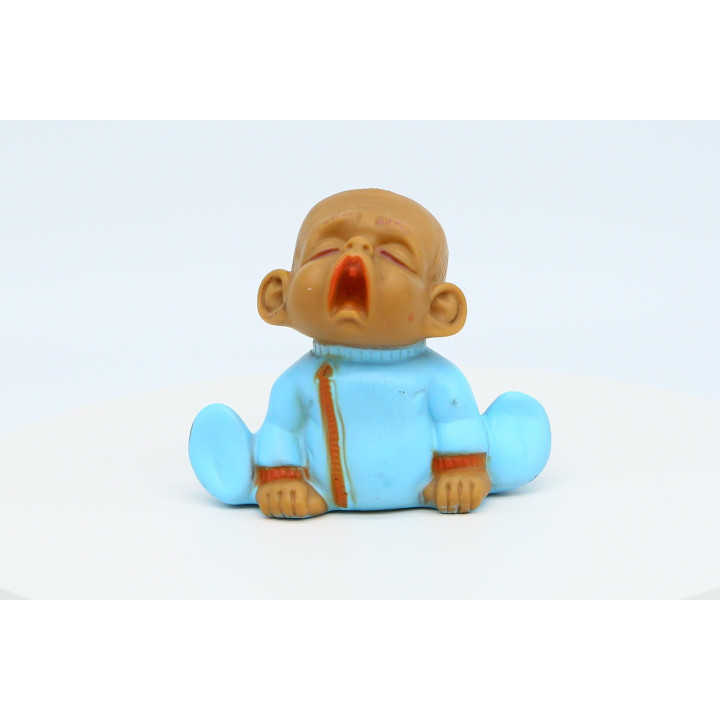 Bambola Pere Vintage in Vinile (Spagna, anni '80) - 10 cm