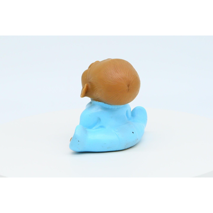 Vintage Spanische Pere Vinyl-Puppe (1980er) - 10 cm