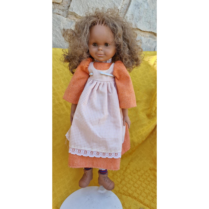 Boneca de Coleção Berjusa Anos 70 - 45 cm - Espanha