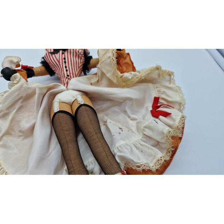 Boneca Bailarina de Cancan Vintage Anos 60