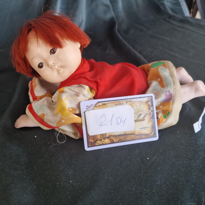 Bambola Giapponese Haibai Anni '50 - Neonato Shōwa che Gattona
