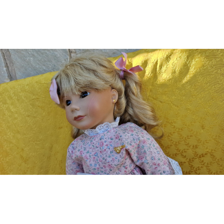 Коллекционная кукла Steiff Златовласка 1992 (56 см)
