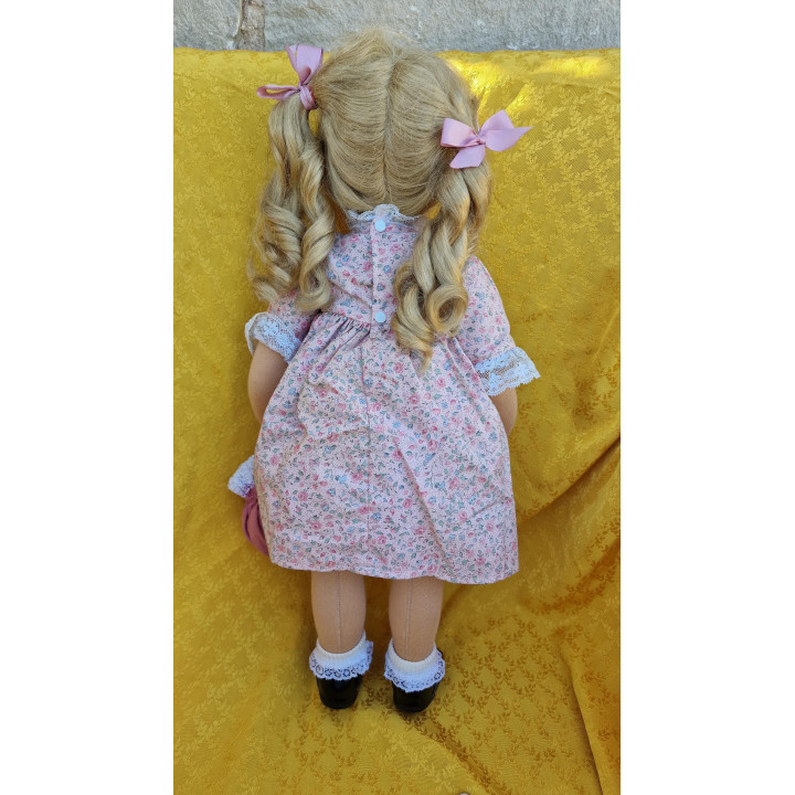 Steiff Goldilocks Sammlerpuppe 1992 - Knopf im Ohr 56cm