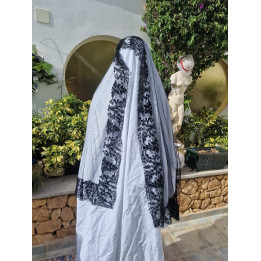 Vintage Spanische Mantilla 1960er Jahre