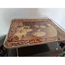 Degas bedtafel jaren 60 | Vintage opklapbaar dienblad