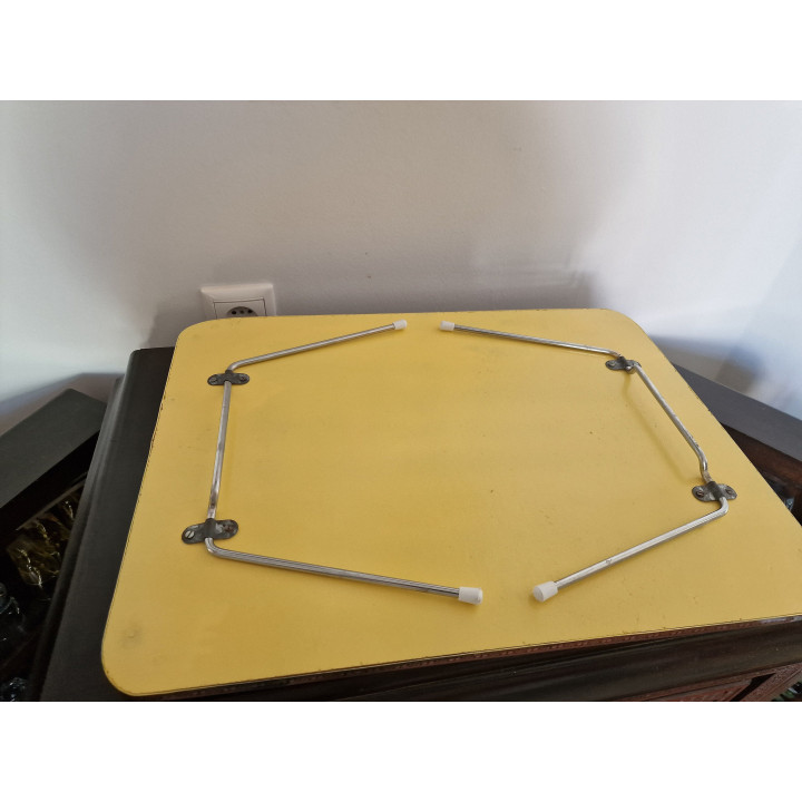 Mid-Century Klapptablett 1960er - Nautisches Design