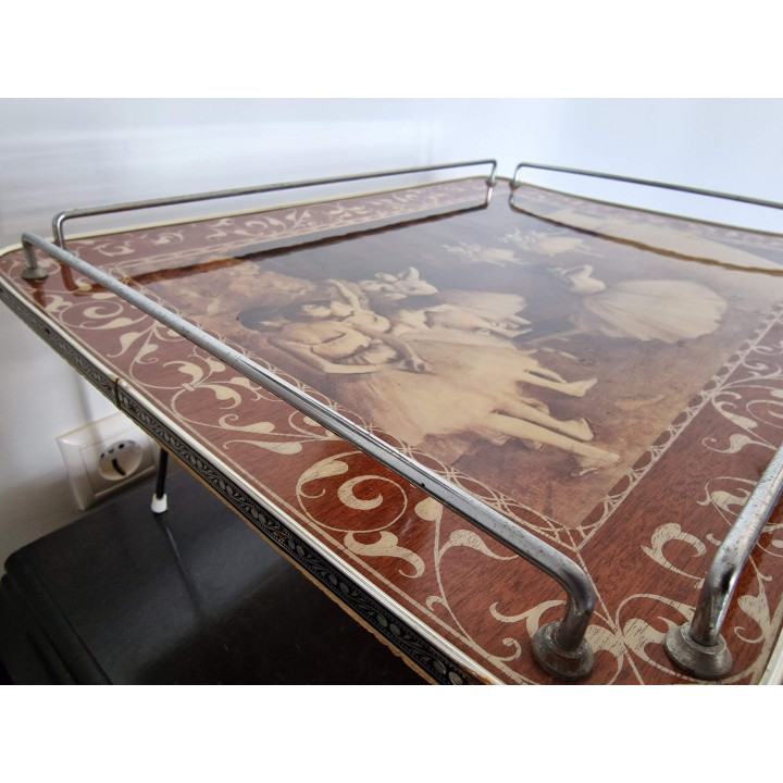 Bandeja de cama Degas anos 60 | Design Mid-Century Modern