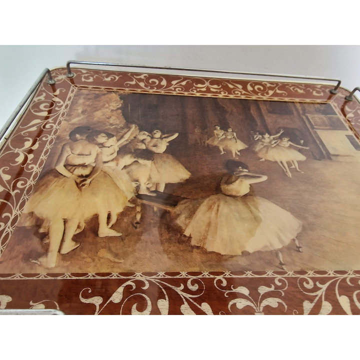 Bandeja de cama Degas anos 60 | Design Mid-Century Modern