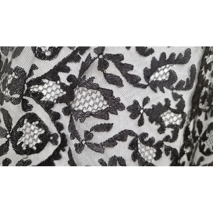 Mantilla antica in seta fatta a mano – Tradizione Spagnola
