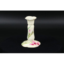 Alfred Lanternier Limoges Porcelain Candlestick 1920s