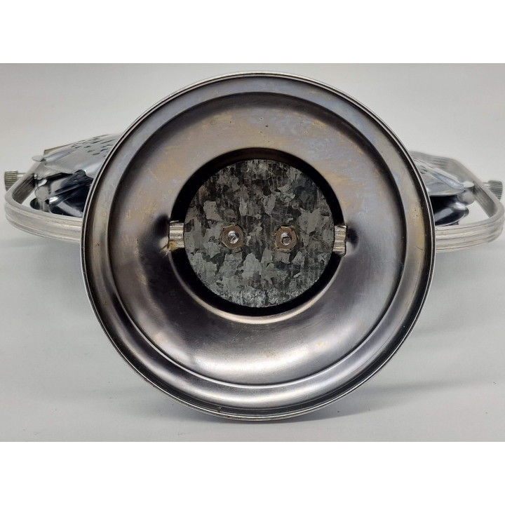Bandeja Dobrável 3 Níveis Metal Cromado Anos 70