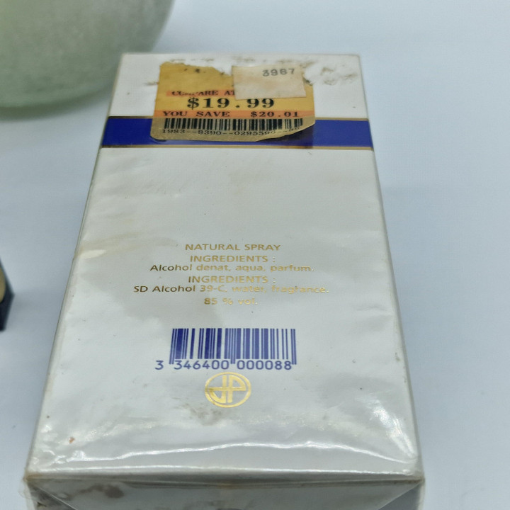 Eau de Patou Jean Patou 100ml Vintage 1989 - Neuf Scellé