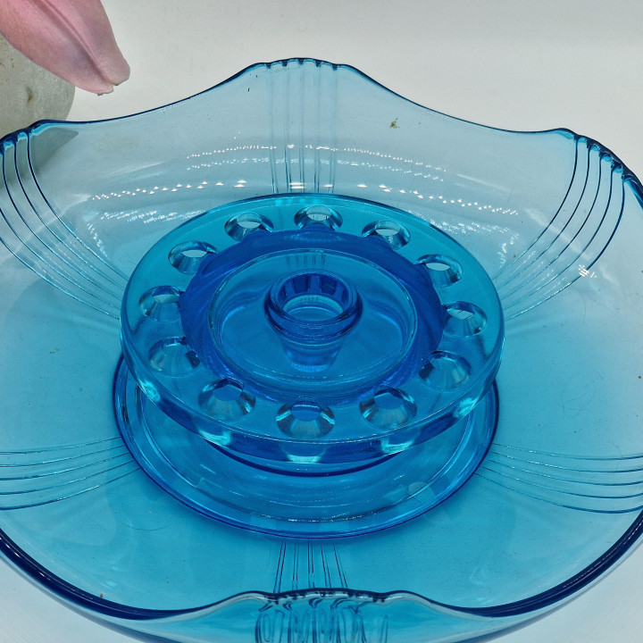 Centrotavola Art Déco Walther & Söhne "Fisch" (1930)