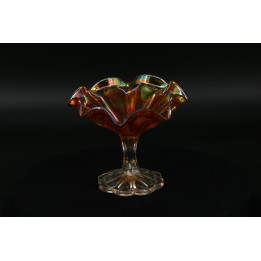 Cuenco Marigold Carnival Glass - Vidrio Iridiscente 1970