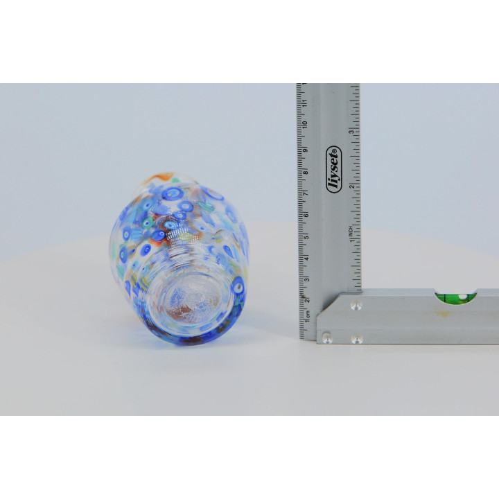 Murano Stijl Glazen Vaas Jaren 60 - Mid-Century Modern