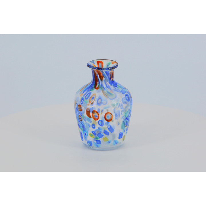 Murano Stijl Glazen Vaas Jaren 60 - Mid-Century Modern