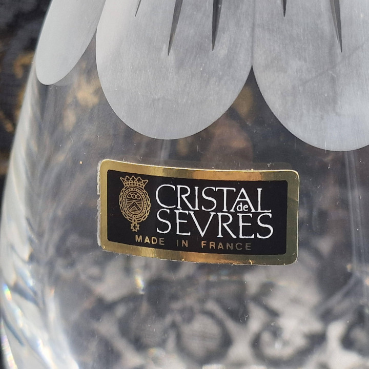 Cristal de Sèvres Kristallkaraffe - 90er Jahre