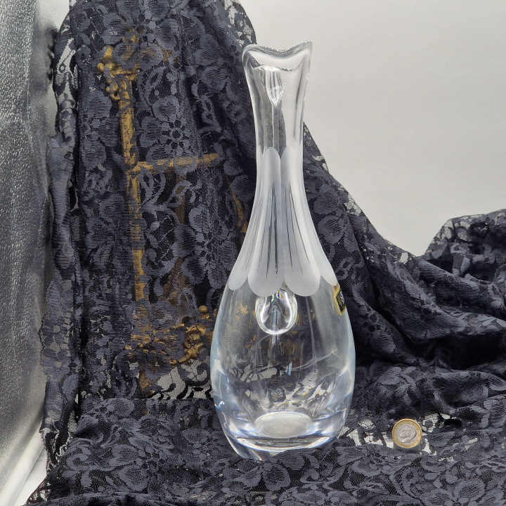 Decanter de Cristal de Sèvres - Vintage Anos 90