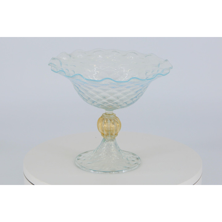 Frutero de cristal años 90 estilo veneciano