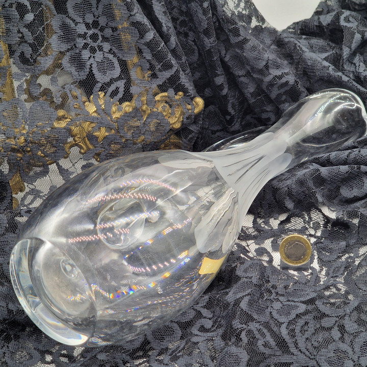 Decanter in Cristallo de Sèvres - Vintage anni '90