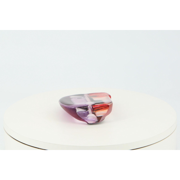 Mats Jonasson Målerås Crystal Sculpture - Swedish Art Glass