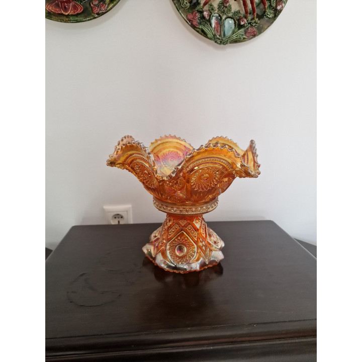 Set da Punch Imperial Glass Marigold Carnival Glass