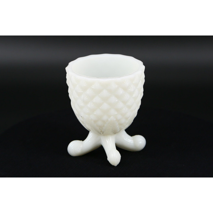 Taça de Vidro Opalino Art Déco Anos 30