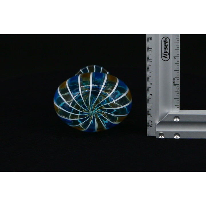Florero Miniatura de Cristal de Murano Vintage 1950-60
