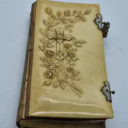 Pequeño Oficio del Domingo, libro de oración antiguo, siglo XIX