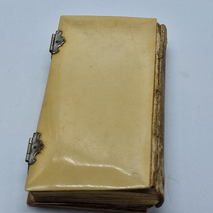 Livro de orações espanhol antigo Pequeño Oficio del Domingo, séc XIX