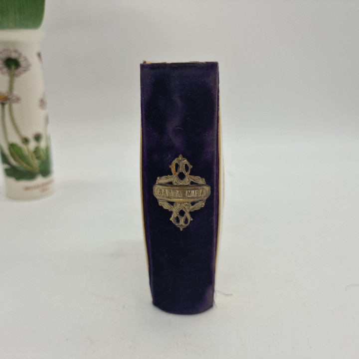 Livro Antigo Novísimo Diamante Divino 1883 | Madrepérola