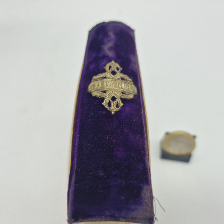 1883年 スペイン製アンティーク祈祷書 Novísimo Diamante Divino