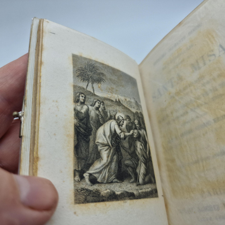 1883年 スペイン製アンティーク祈祷書 Novísimo Diamante Divino