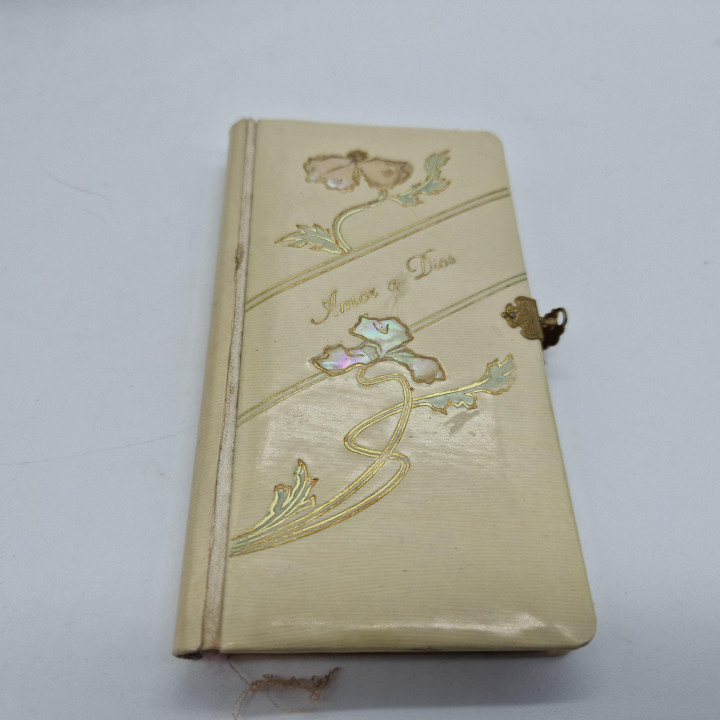 1903年 祈祷書 Amor á Dios - アールヌーボー セルロイド装丁
