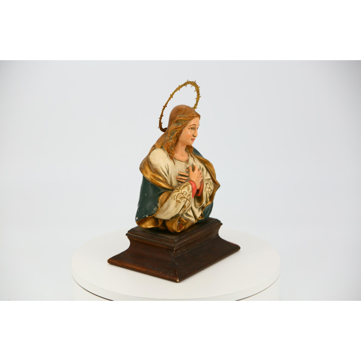 Virgin Mary Plaster Bust (1990s)