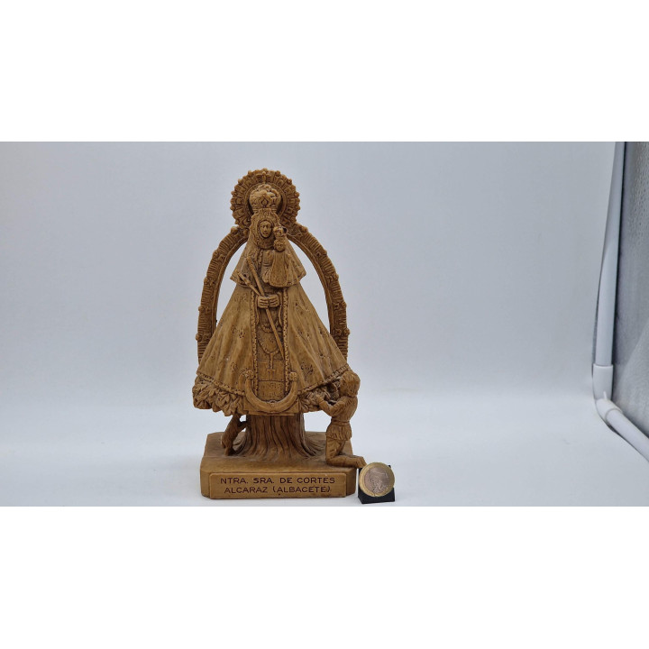 Onze Lieve Vrouw van Cortes Sculptuur Laurart 1998 - Religieuze Kunst