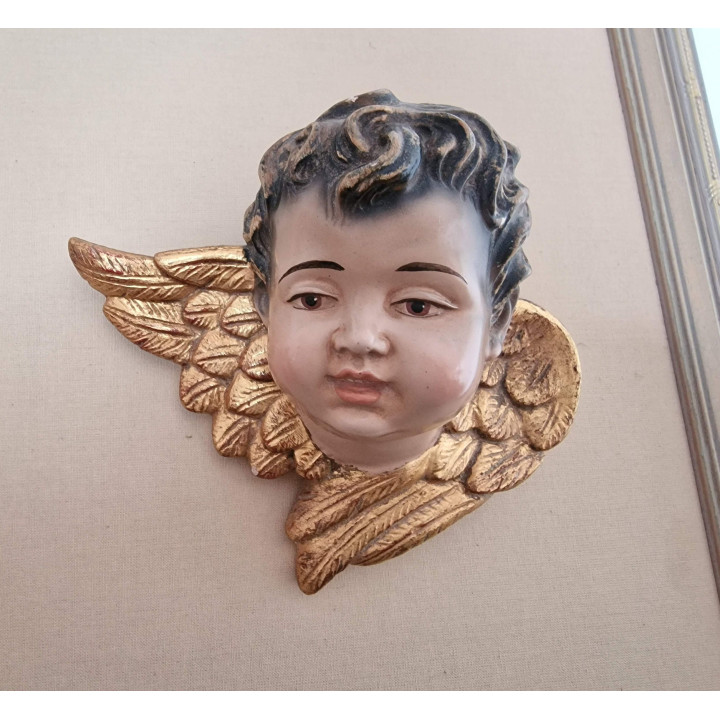 Coppia di Angeli in Ceramica 1940 - Cherubini Vintage