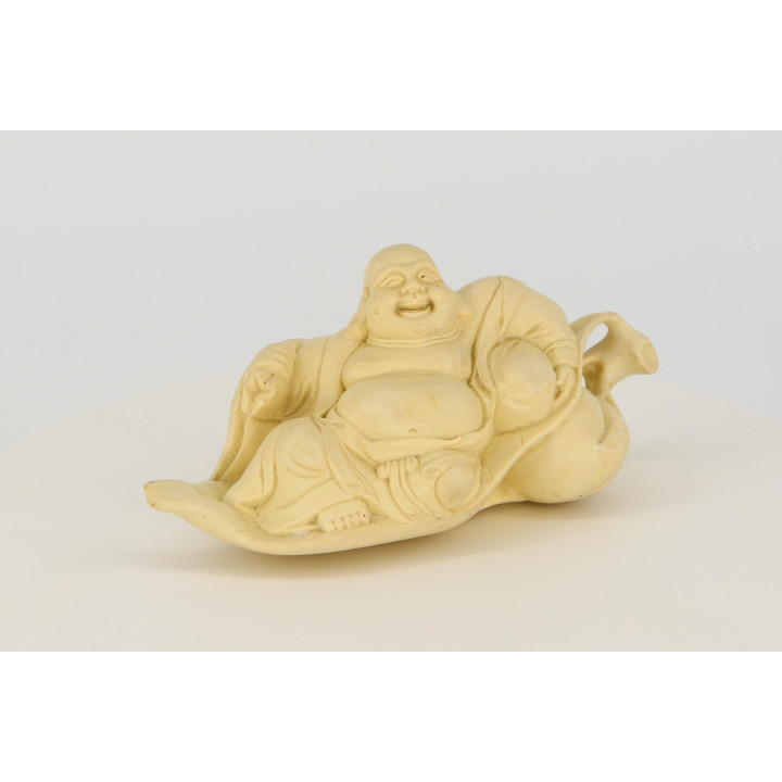 Hotei Lachender Buddha Figur aus Kunstharz (10 cm)