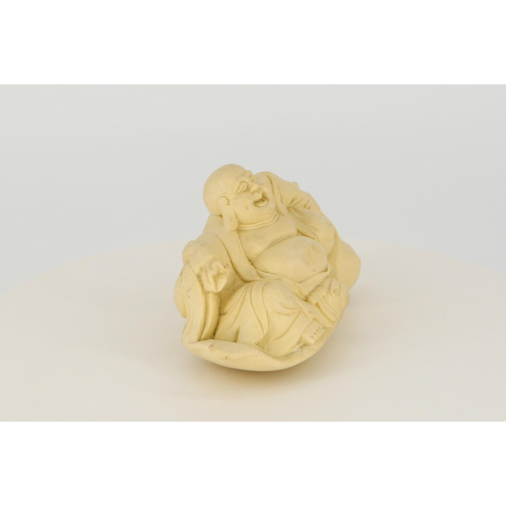 Statua Buddha Ridente Hotei in Resina - 10 cm