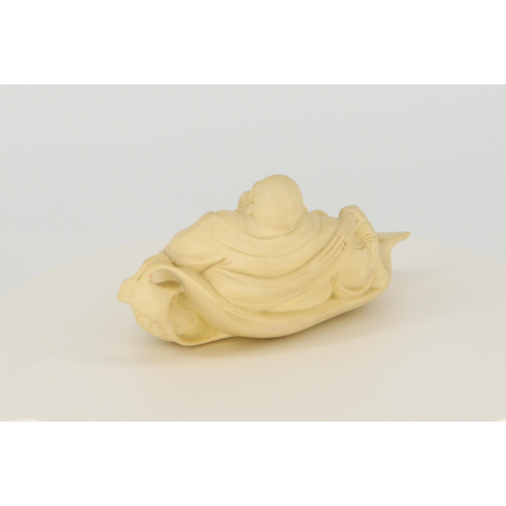 Figurka Hotei Śmiejący się Budda z żywicy - 10 cm