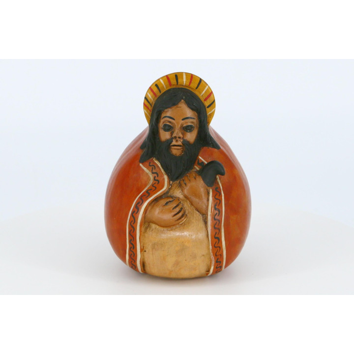 Crèche de Noël Péruvienne en Céramique - Set de 7 Pièces