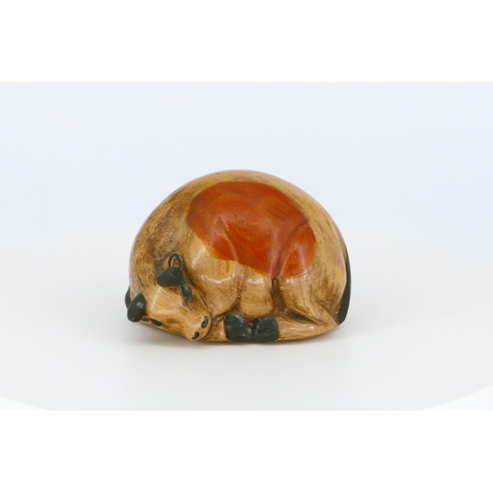 Peruvian Ceramic Nativity Set - 7 Hand-Painted Pieces (14cm)