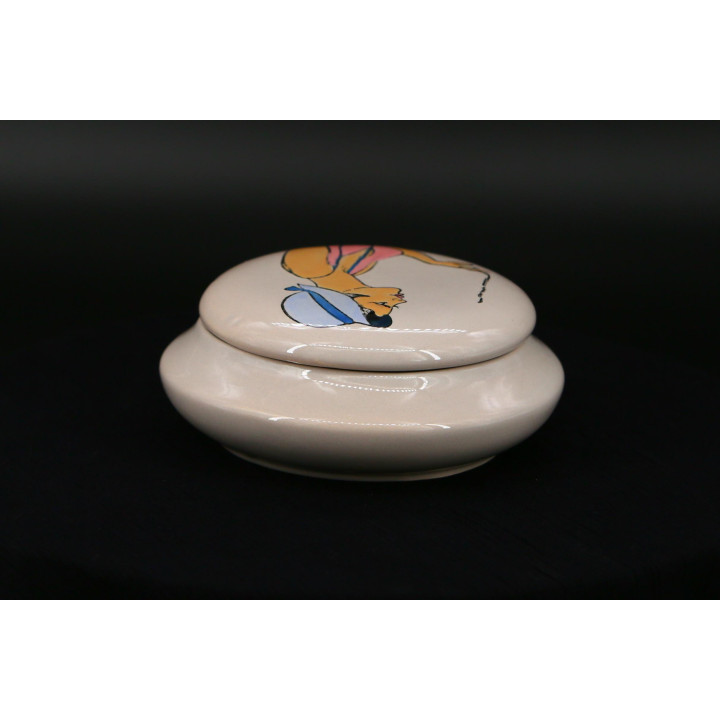 Vintage Szkatułka Ceramiczna MBFA Pornic Lata 60.