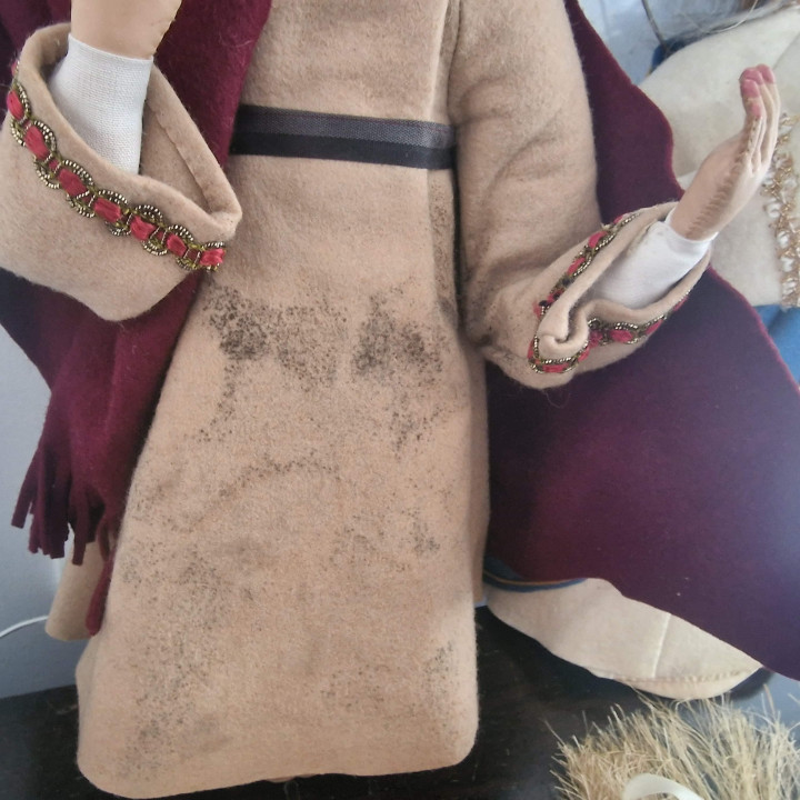 Presepio Vintage Anni '60 - Set di 3 Figure