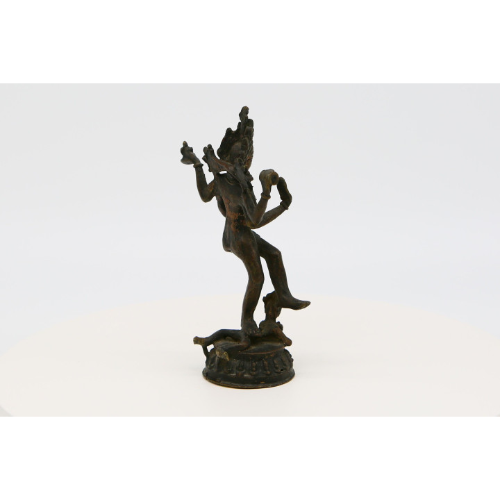Shiva Nataraja Bronzestatue 15cm - Herr des Tanzes