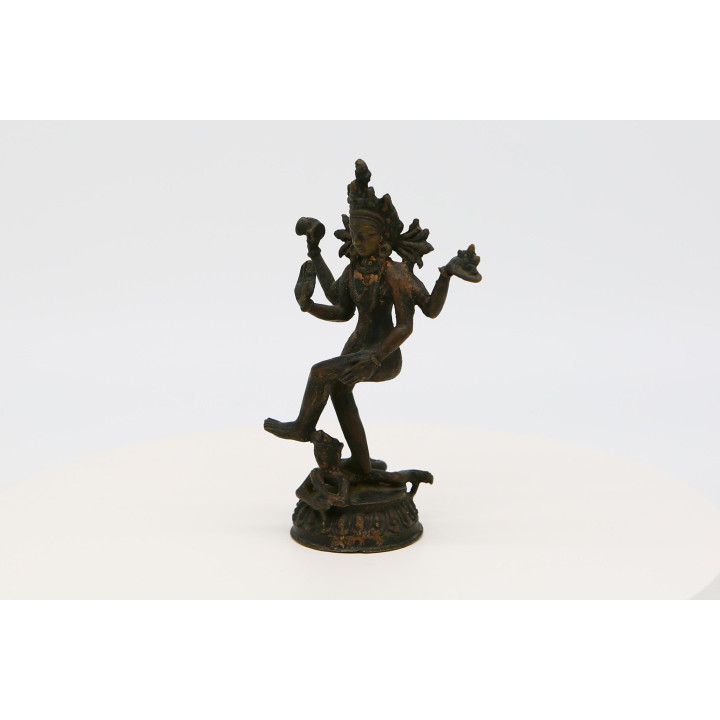Statue Shiva Nataraja en Bronze 15cm - Seigneur de la Danse