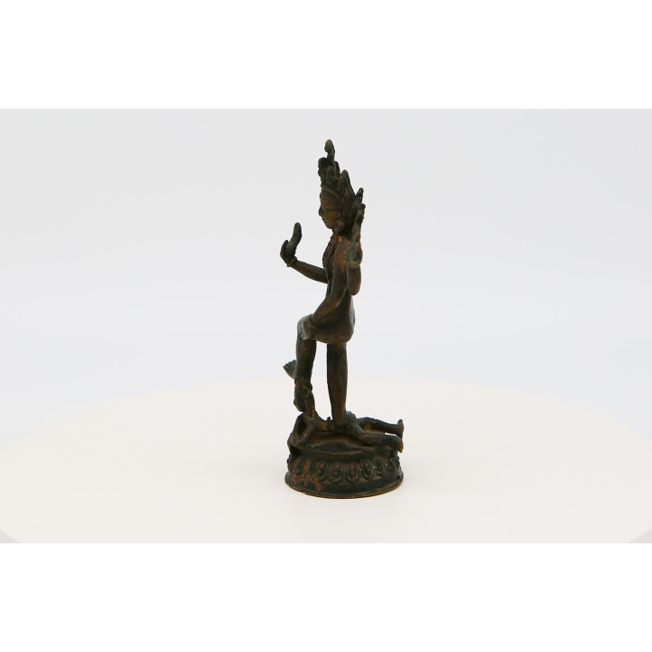 Shiva Nataraja Bronzen Beeld 15cm - Heer van de Dans