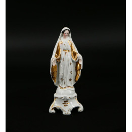 Figurka Matki Boskiej, Porcelana XIX wiek