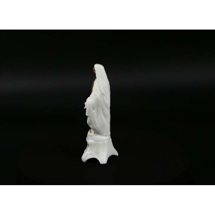 Statuetta Vergine Maria Porcellana XIX secolo