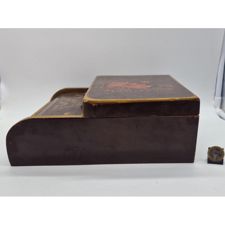 Portagioie Giapponese Periodo Showa - Legno Laccato